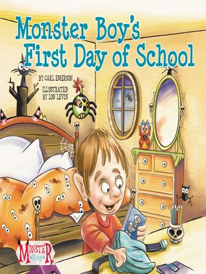 cover image of Monster Boy's First Day of School